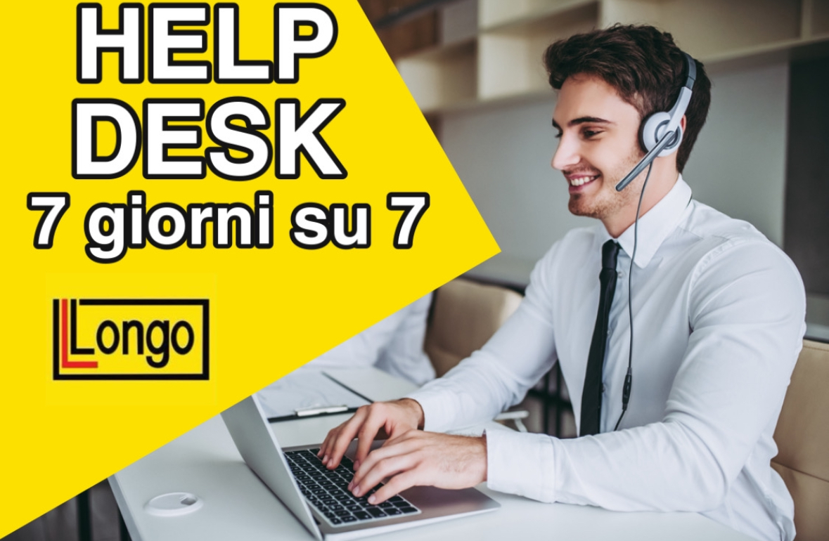 Help Desk Longo - assistenza 7 giorni su 7