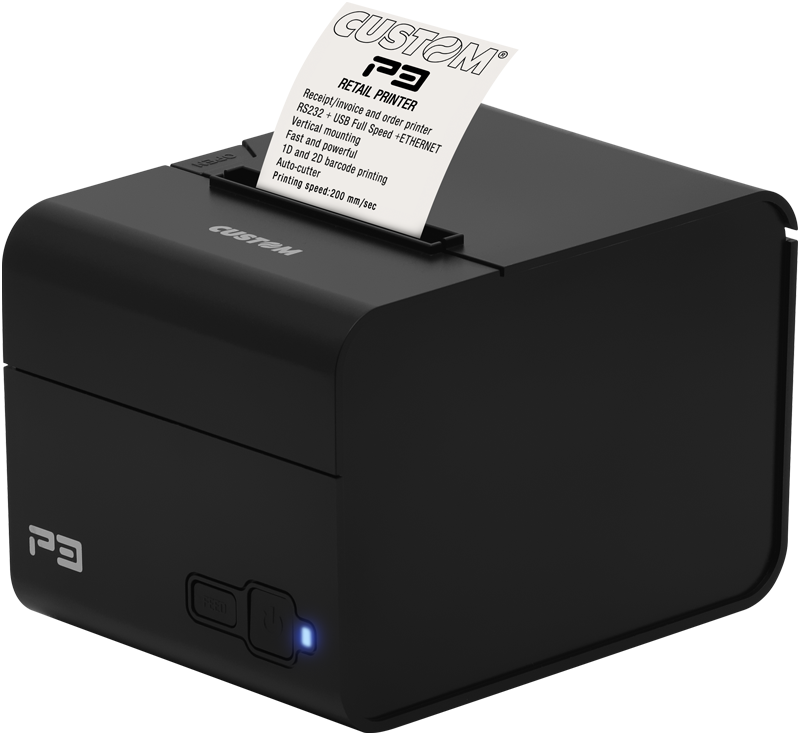 Custom P3-N RT stampante fiscale telematica