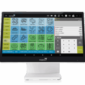 WyCash 2600 sistema di cassa touch screen con stampante telematica