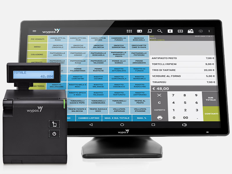 WyCash 3100 vista posteriore