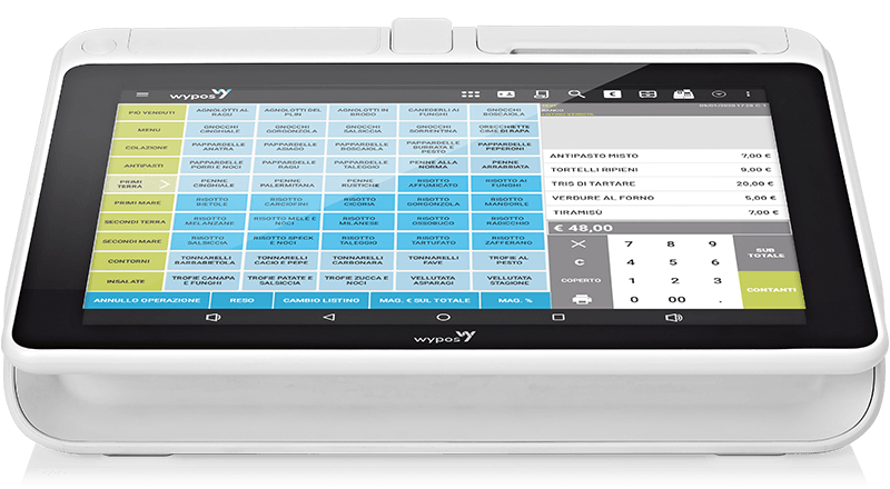 WyCash 800 sistema POS RT all-in-one